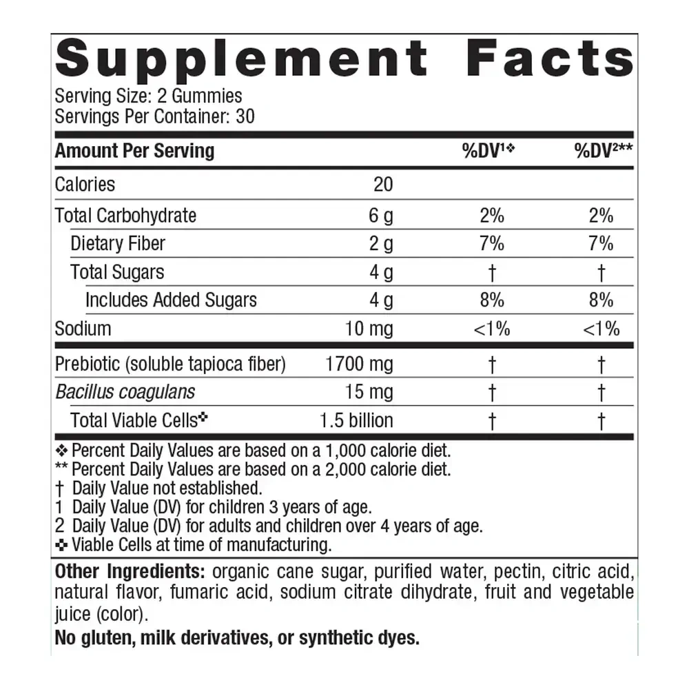 Product image for Kids Nordic Flora™ Probiotic Gummies.