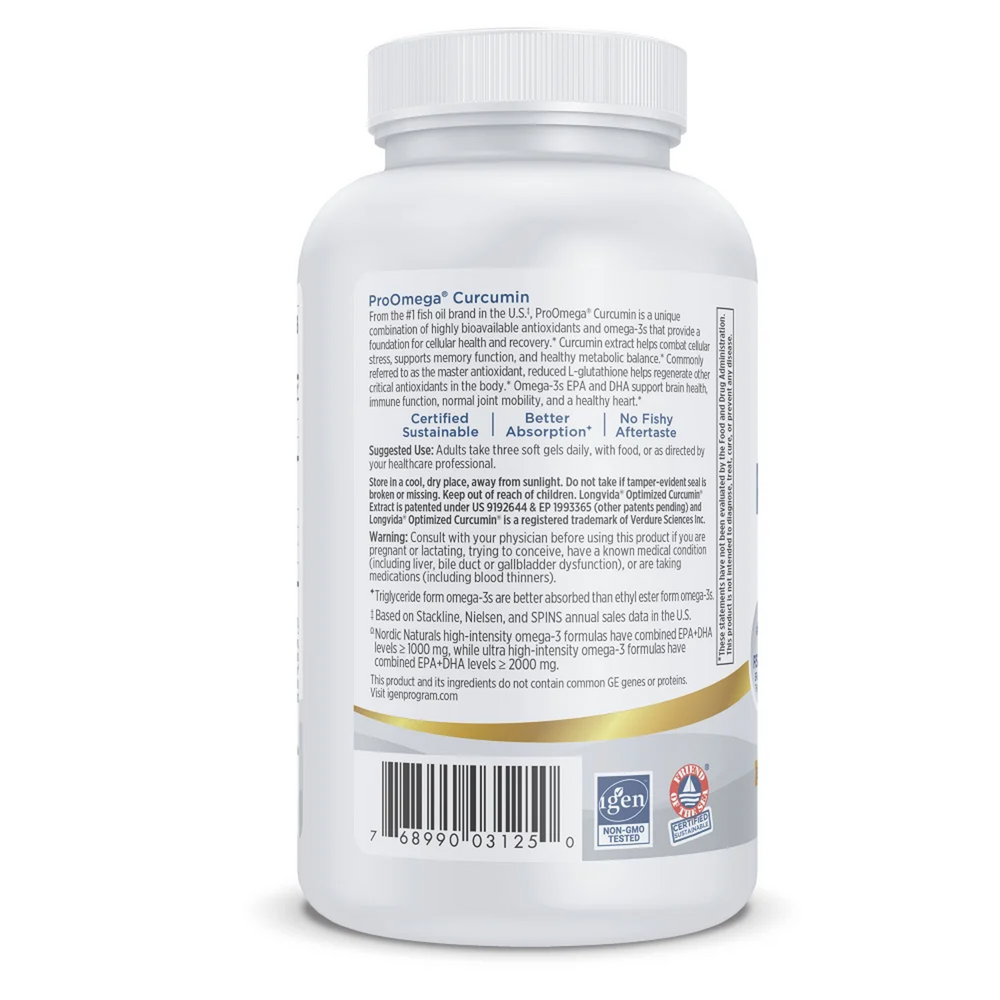 Product image for ProOmega® Curcumin (Formerly ProOmega CRP).