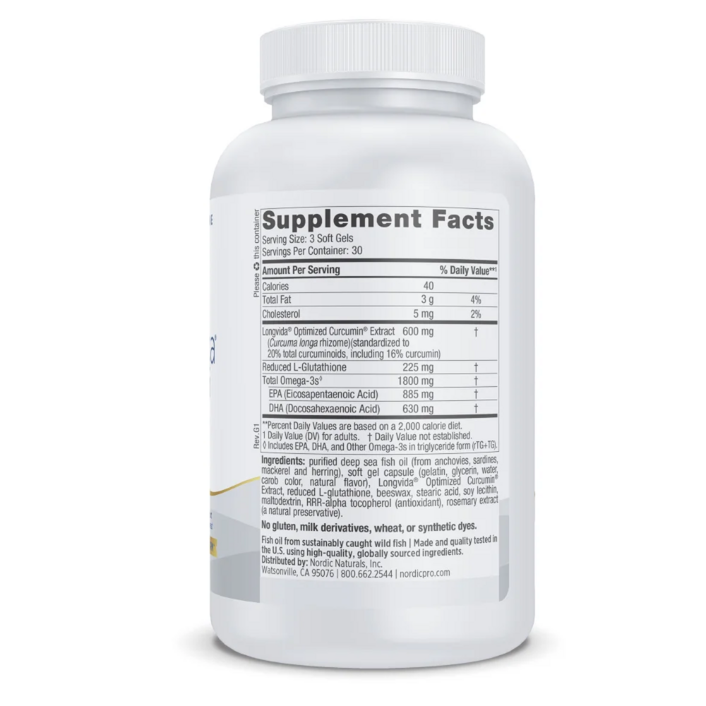 Product image for ProOmega® Curcumin (Formerly ProOmega CRP).