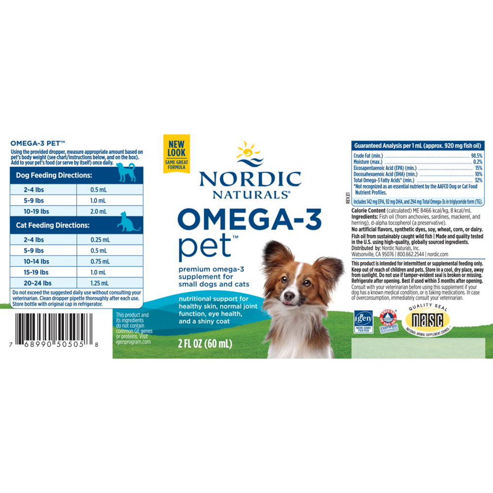 Product image for Omega-3 Pet (Cats and small dogs).