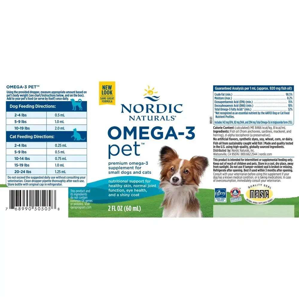 Product image for Omega-3 Pet (Cats and small dogs).