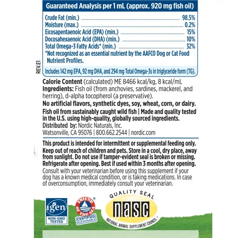 Product image for Omega-3 Pet (Cats and small dogs).