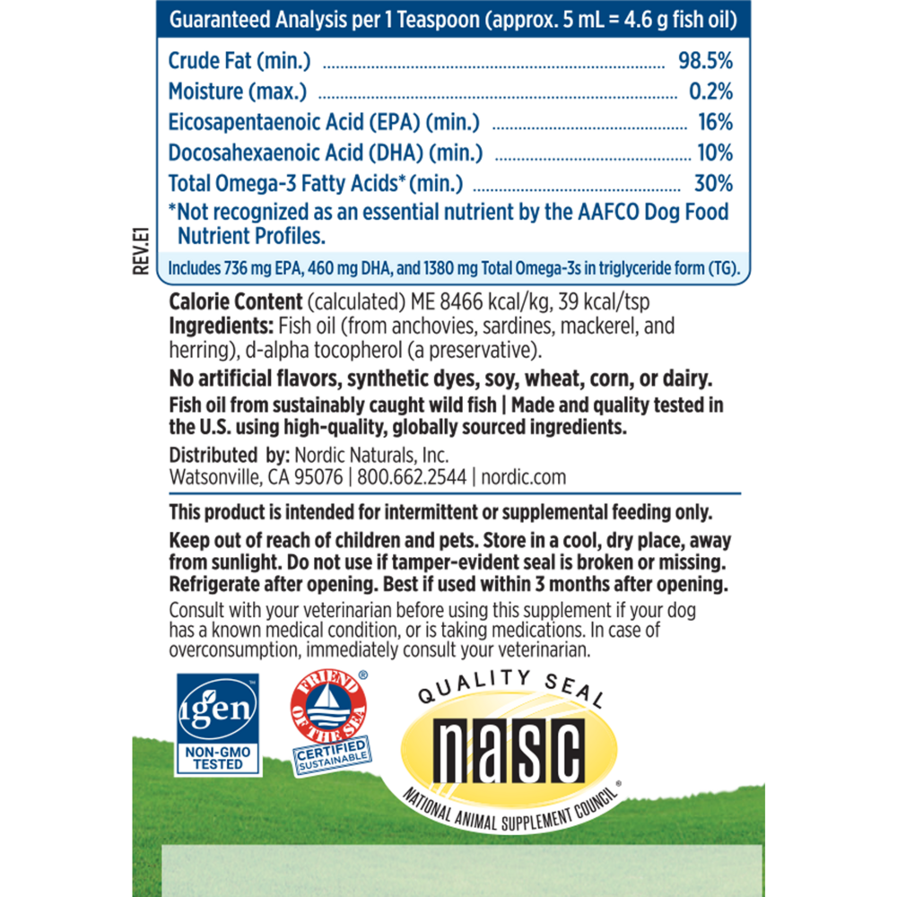 Product image for Omega-3 Pet (Medium to Large Dogs).