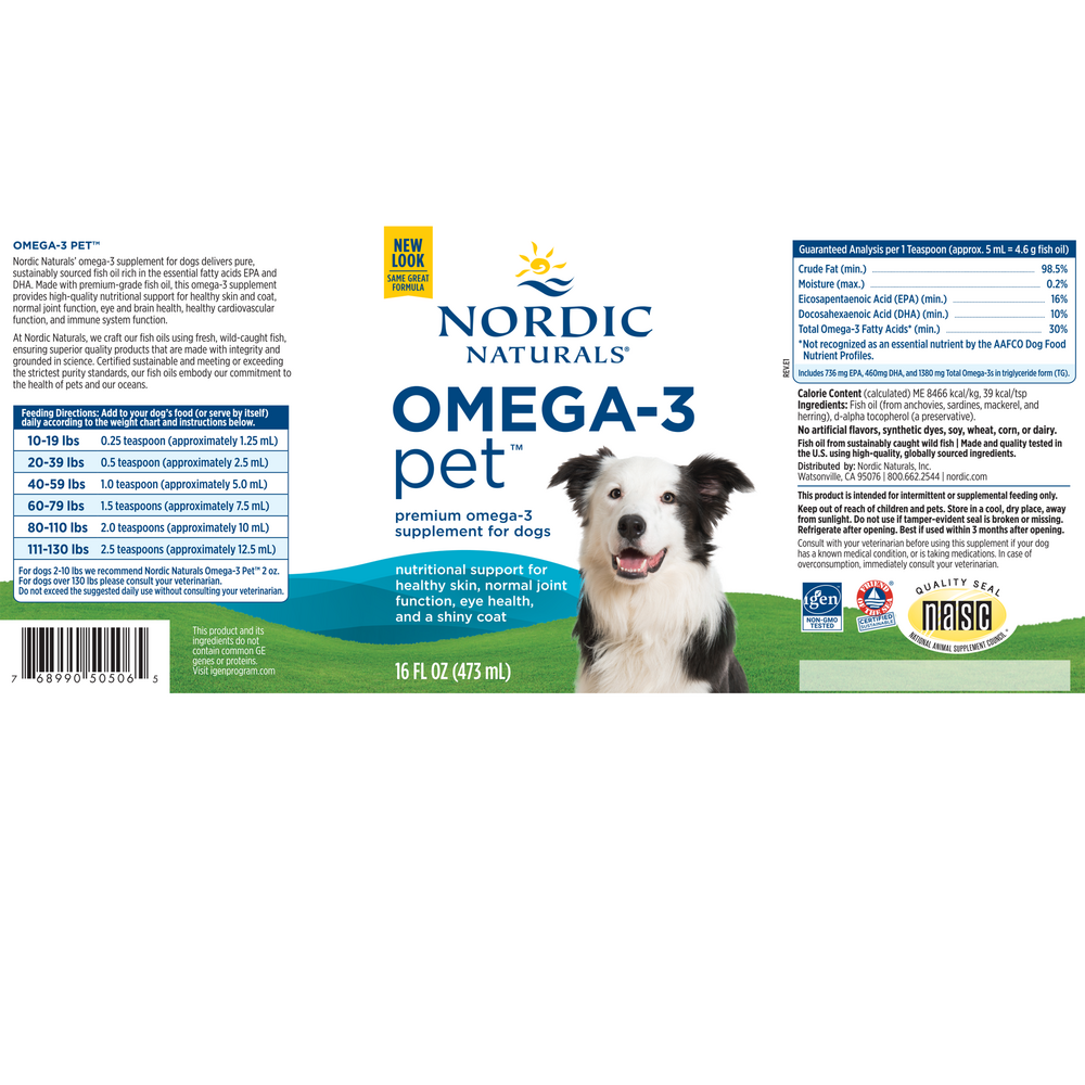 Product image for Omega-3 Pet (Large to Very Large dogs).