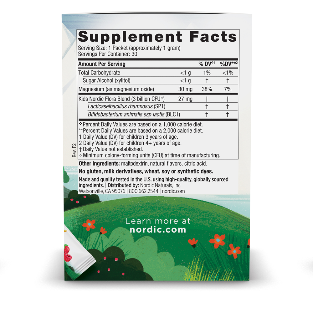 Product image for Kids Probiotic Quick Melt Powder.