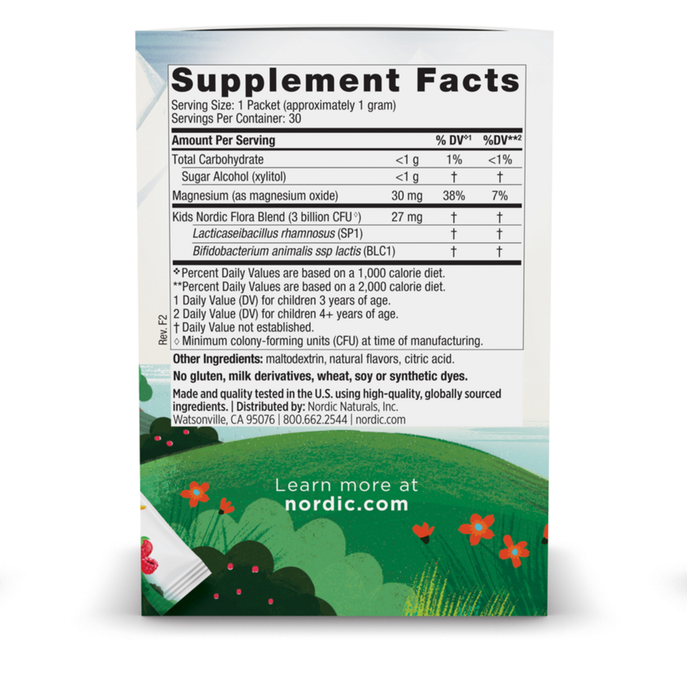 Product image for Kids Probiotic Quick Melt Powder.