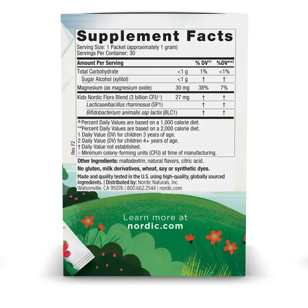 Product image for Kids Probiotic Quick Melt Powder.