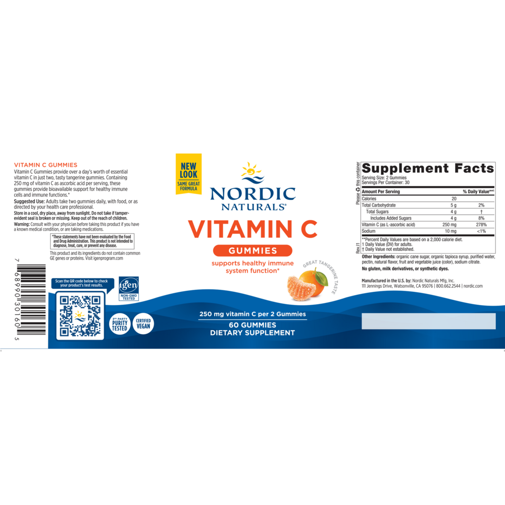 Product image for Vitamin C Gummies.