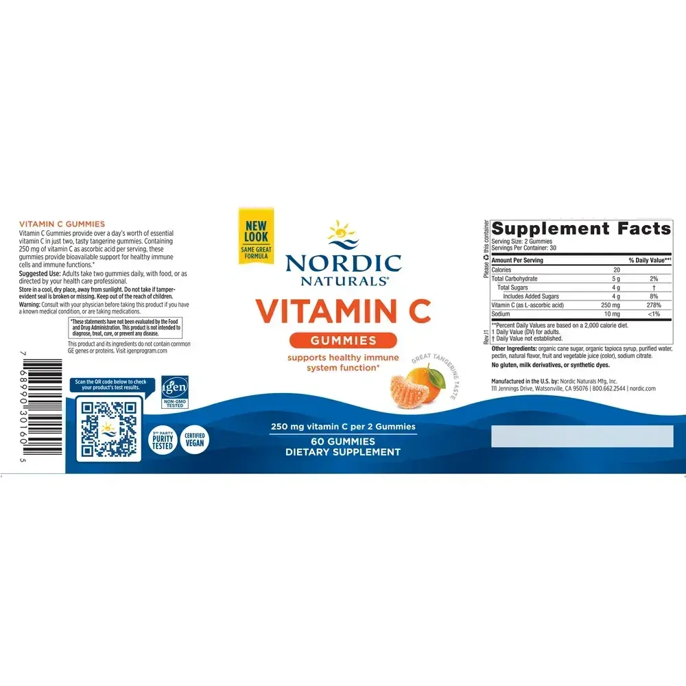Product image for Vitamin C Gummies.