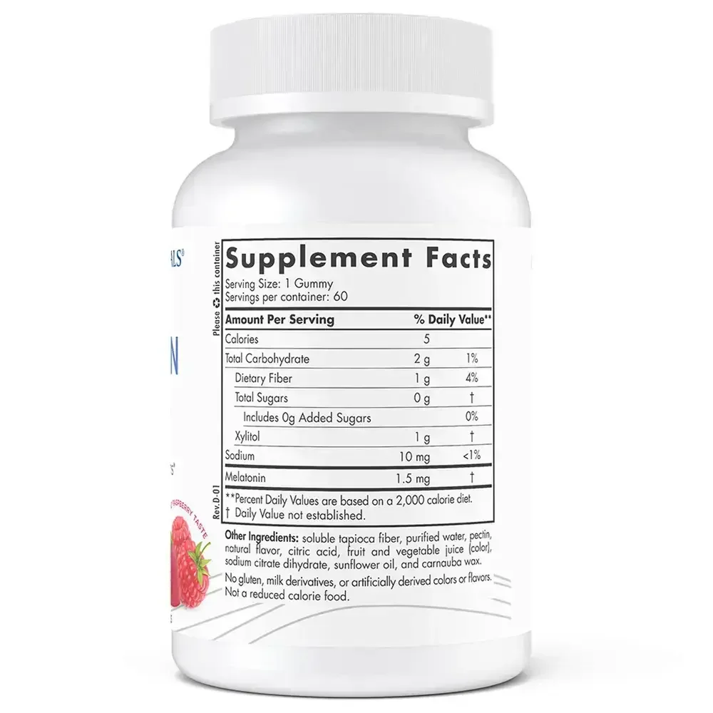 Product image for Zero Sugar Melatonin Gummies.