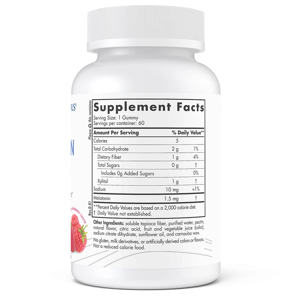 Product image for Zero Sugar Melatonin Gummies.