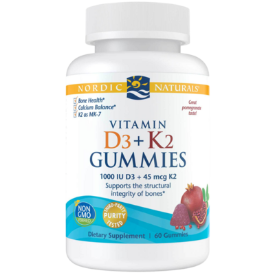 Vitamin D3+K2 Gummies