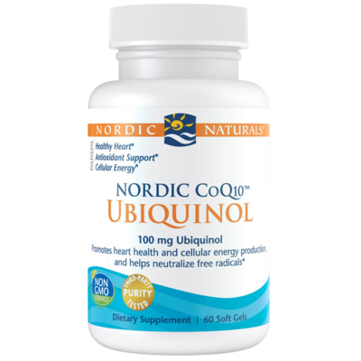 Nordic CoQ10 Ubiquinol™ 60 Softgels