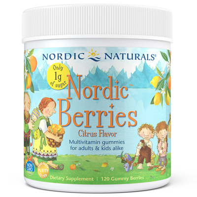 Nordic Berries Reduced Sugar Gummy 120 gummies