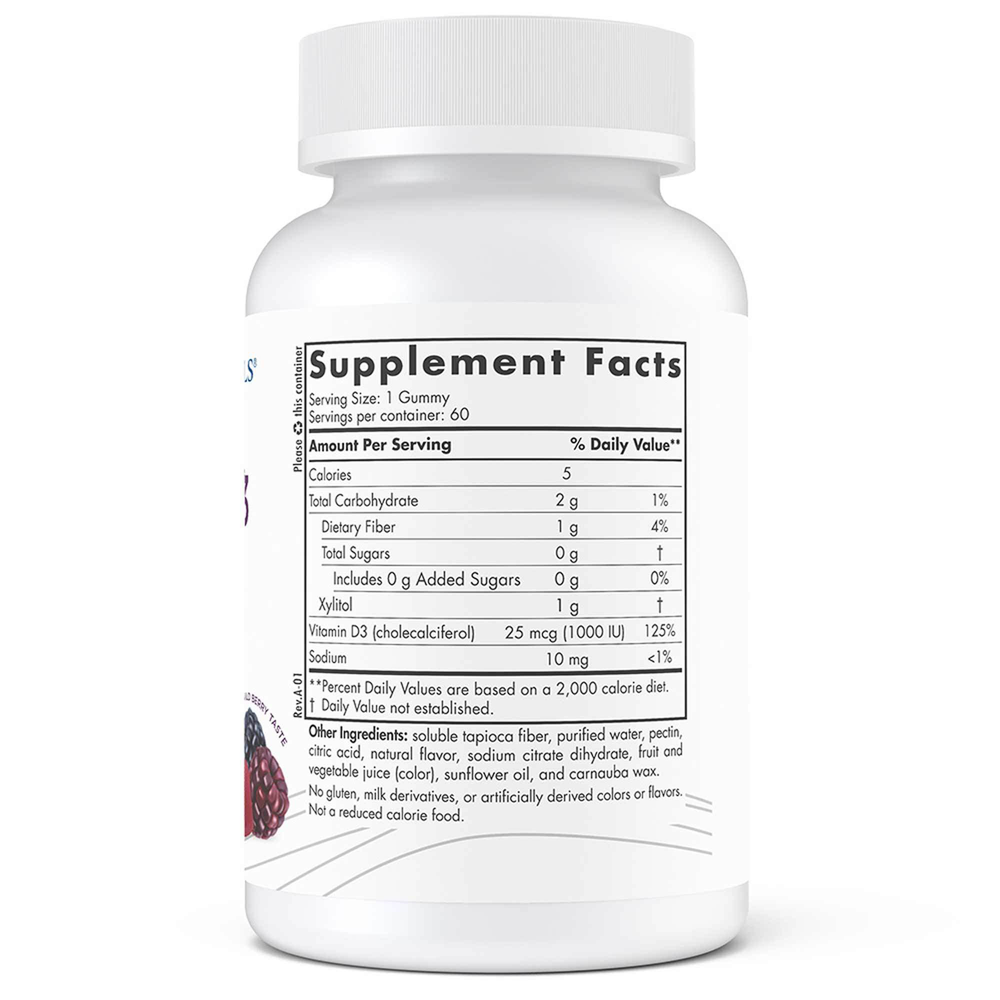 Product image for Zero Sugar Vitamin D3 Gummies.