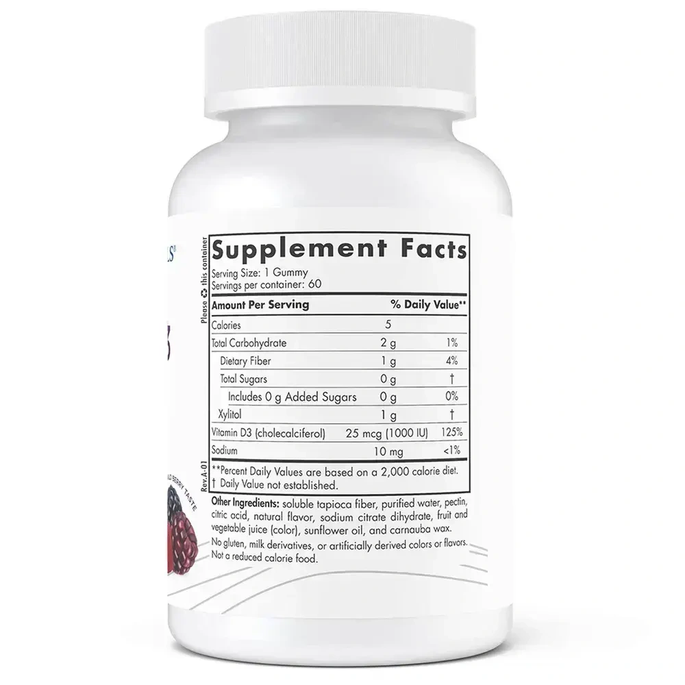 Product image for Zero Sugar Vitamin D3 Gummies.