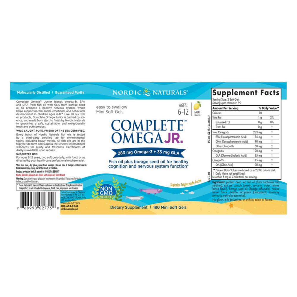 Product image for Complete Omega Junior.
