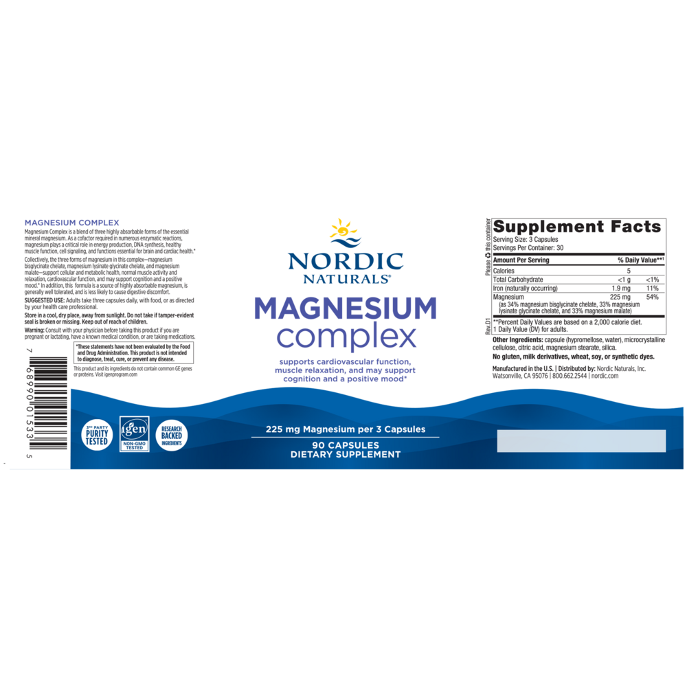 Product image for Magnesium Complex.