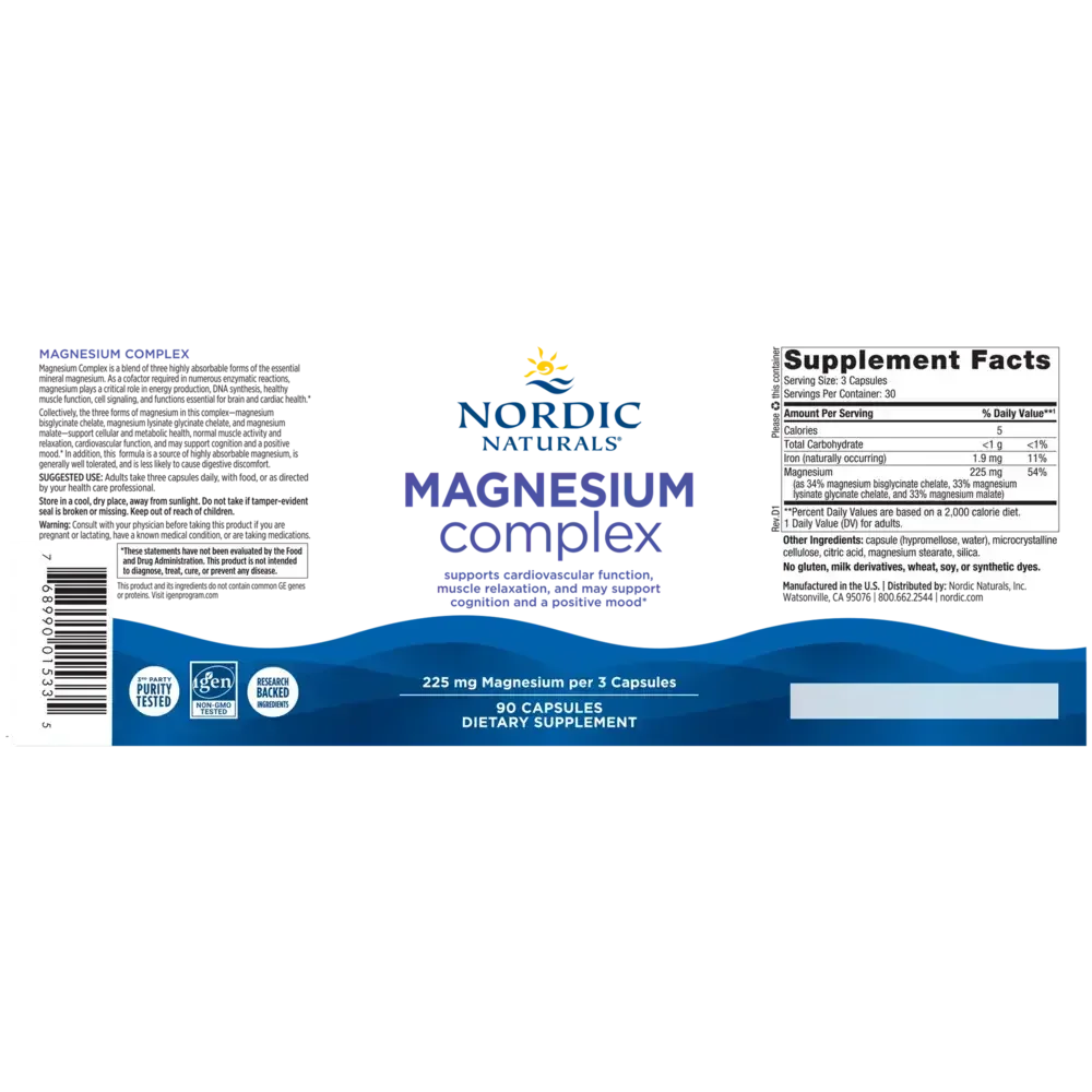 Product image for Magnesium Complex.