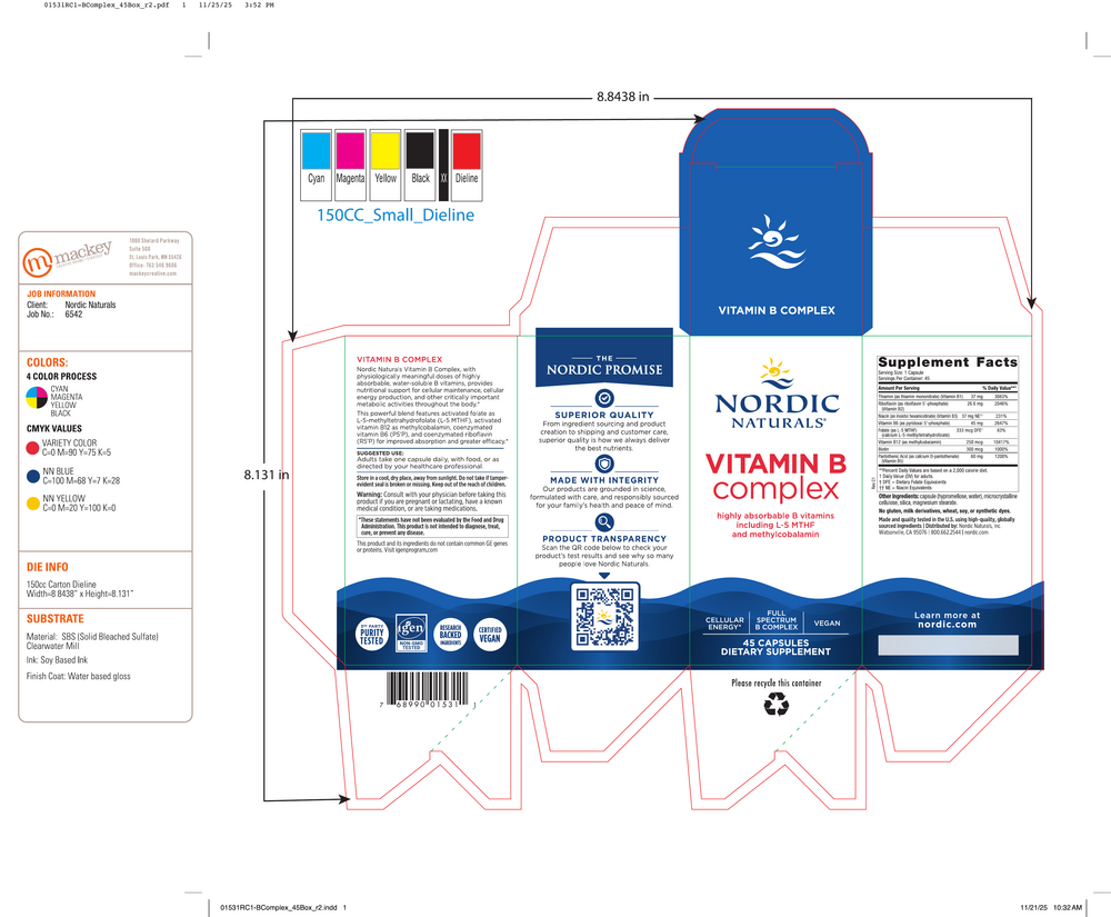 Product image for Vitamin B Complex.
