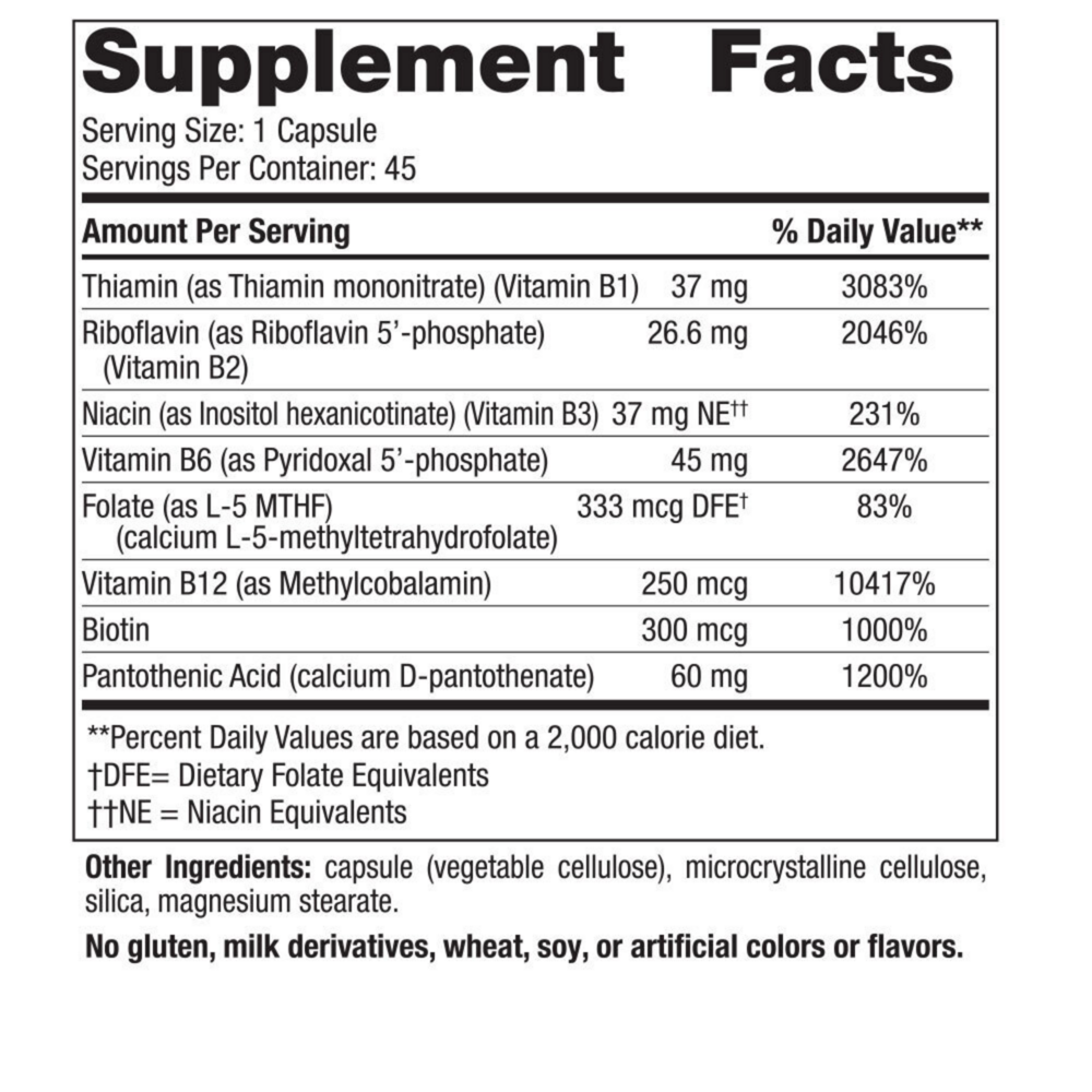 Product image for Vitamin B Complex.