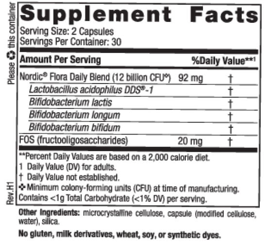 Product image for Nordic Probiotic Daily.
