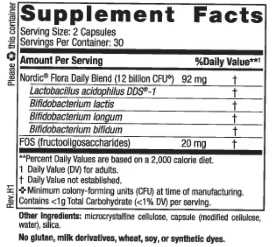 Product image for Nordic Probiotic Daily.