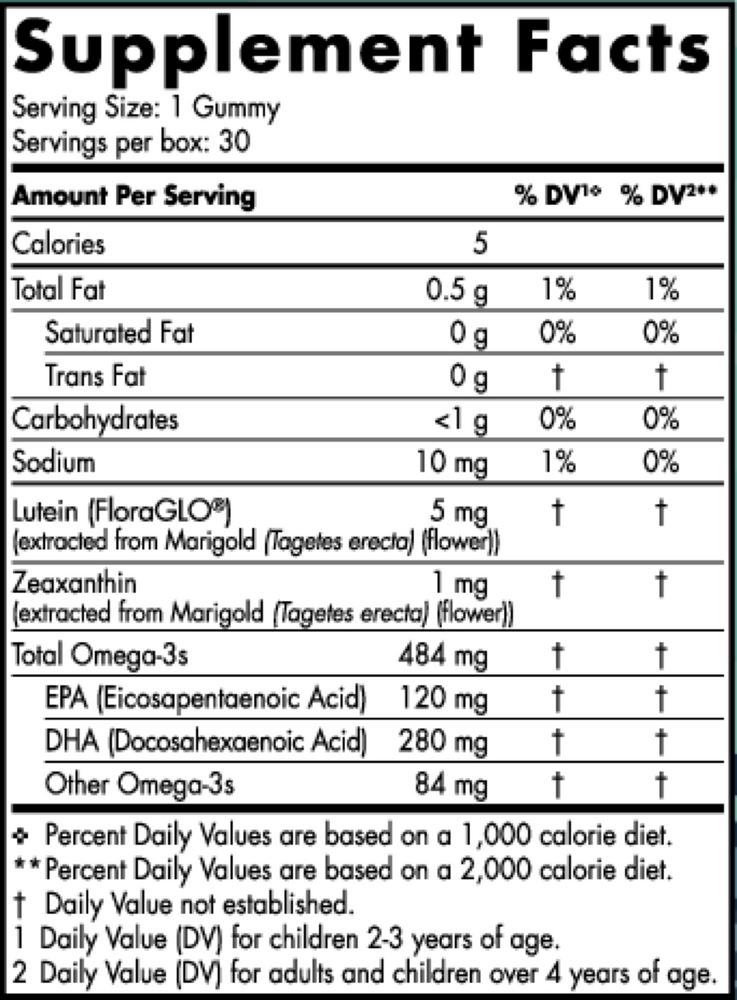 Product image for Children's Eye Health Gummies.