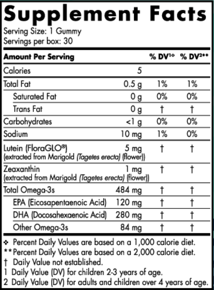 Product image for Children's Eye Health Gummies.