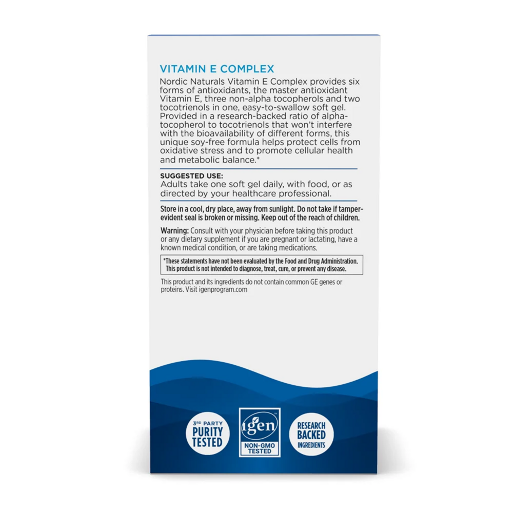 Product image for Vitamin E Complex.