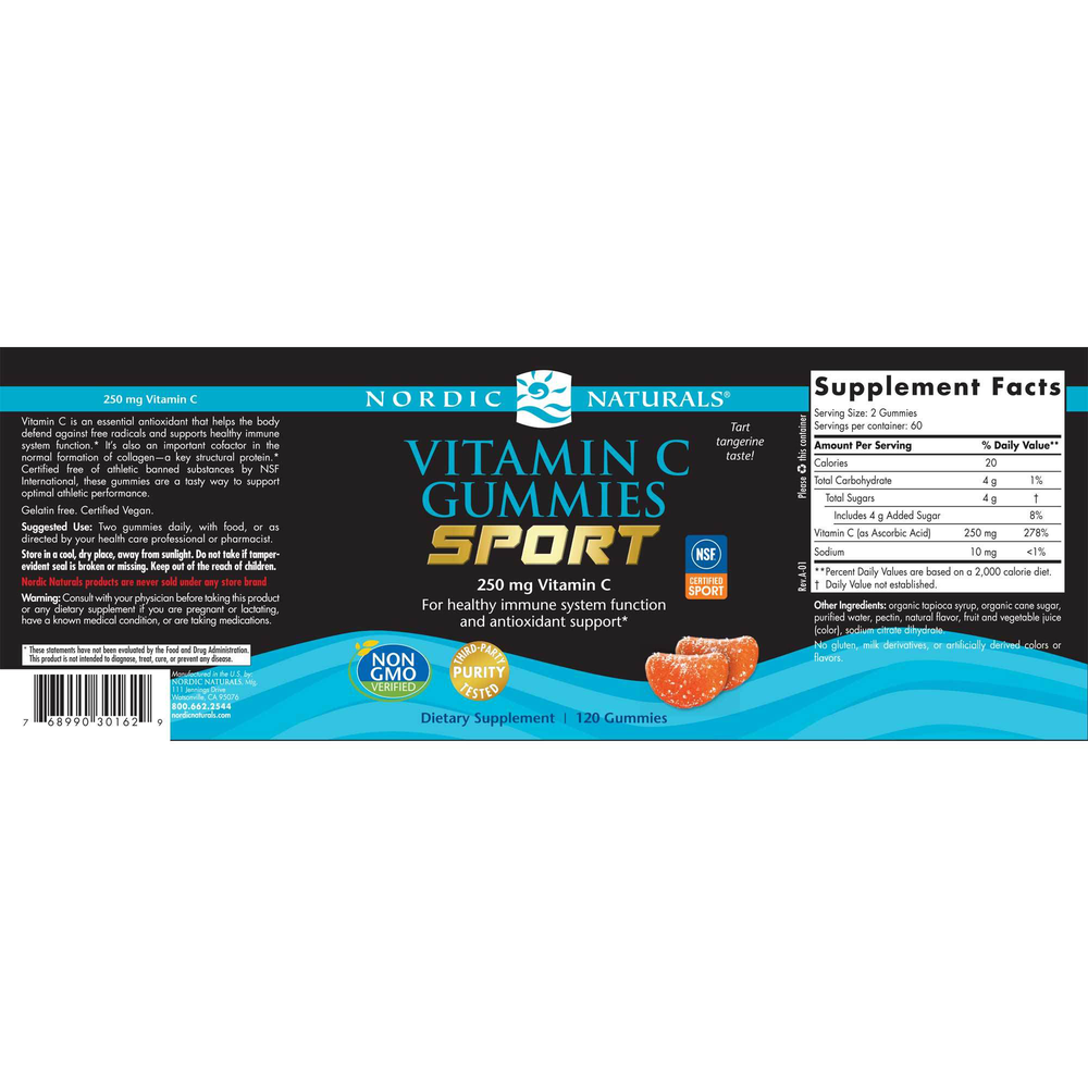 Product image for Vitamin C Gummies Sport.