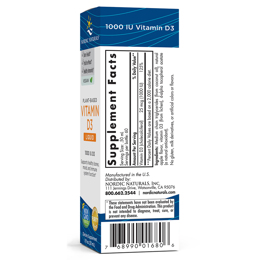 Product image for Plant-Based Vitamin D3 Liquid.