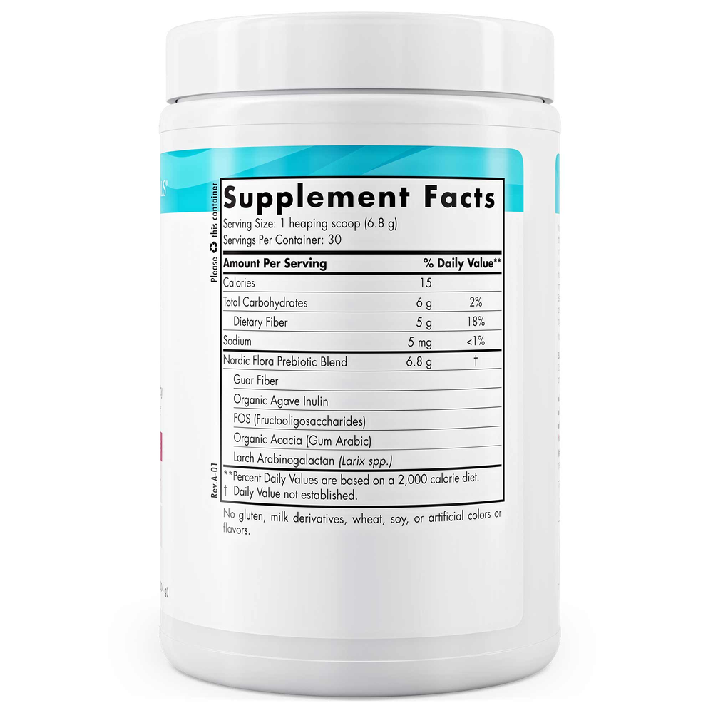 Product image for Nordic Flora Prebiotic Powder.