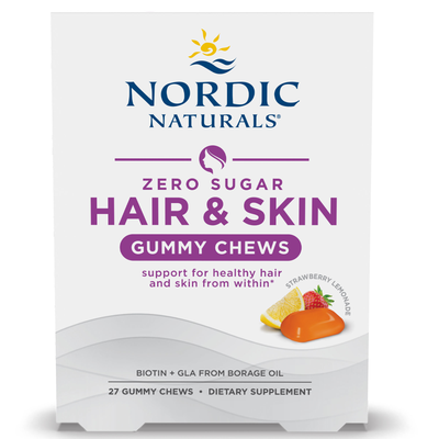 Zero Sugar Hair & Skin Gummy Chews product image