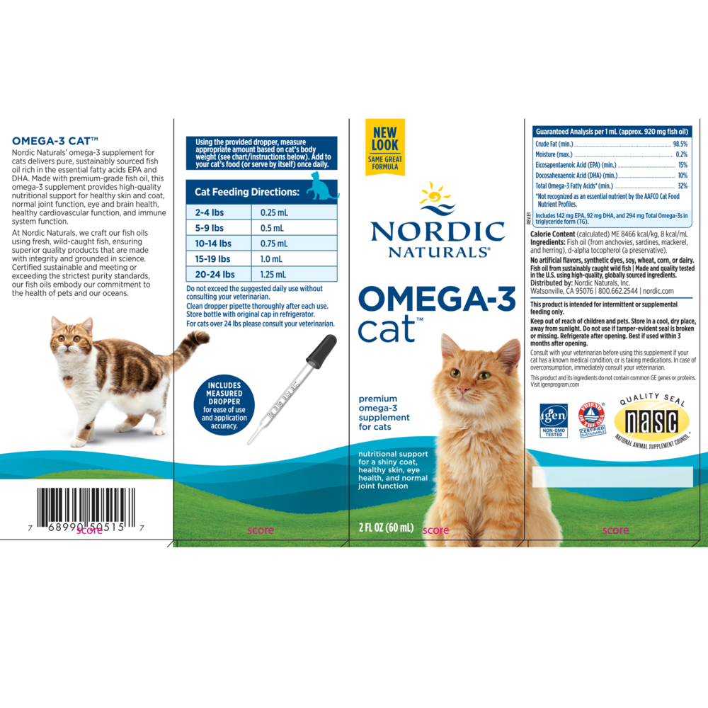 Product image for Omega-3 Cat.