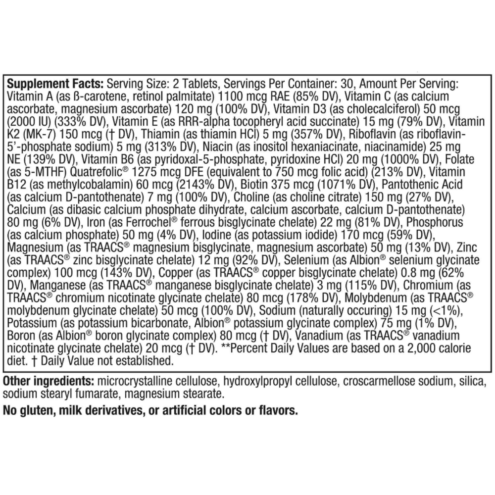 Product image for Prenatal Multivitamin.