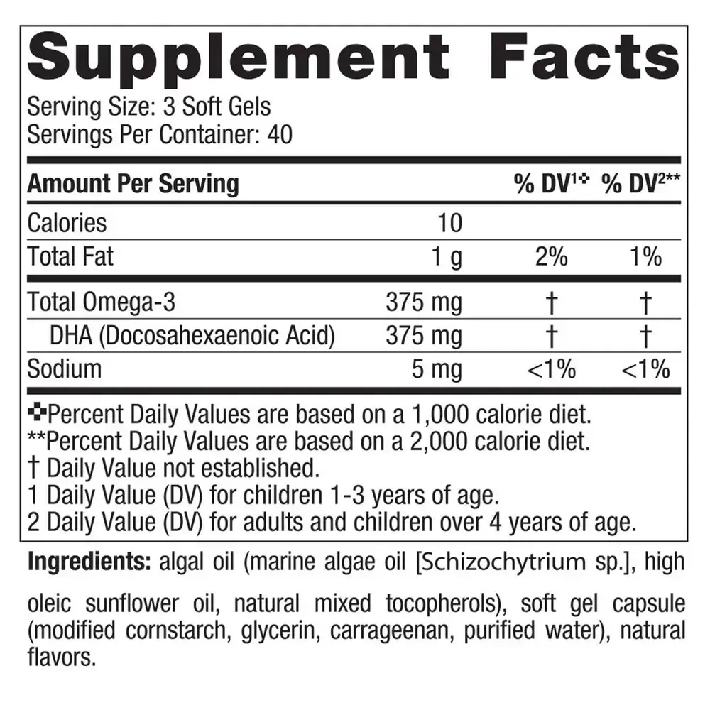 Product image for Children's DHA Vegetarian.