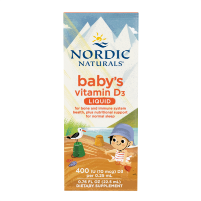 Baby's Vitamin D3 Liquid 22.5 Milliliters
