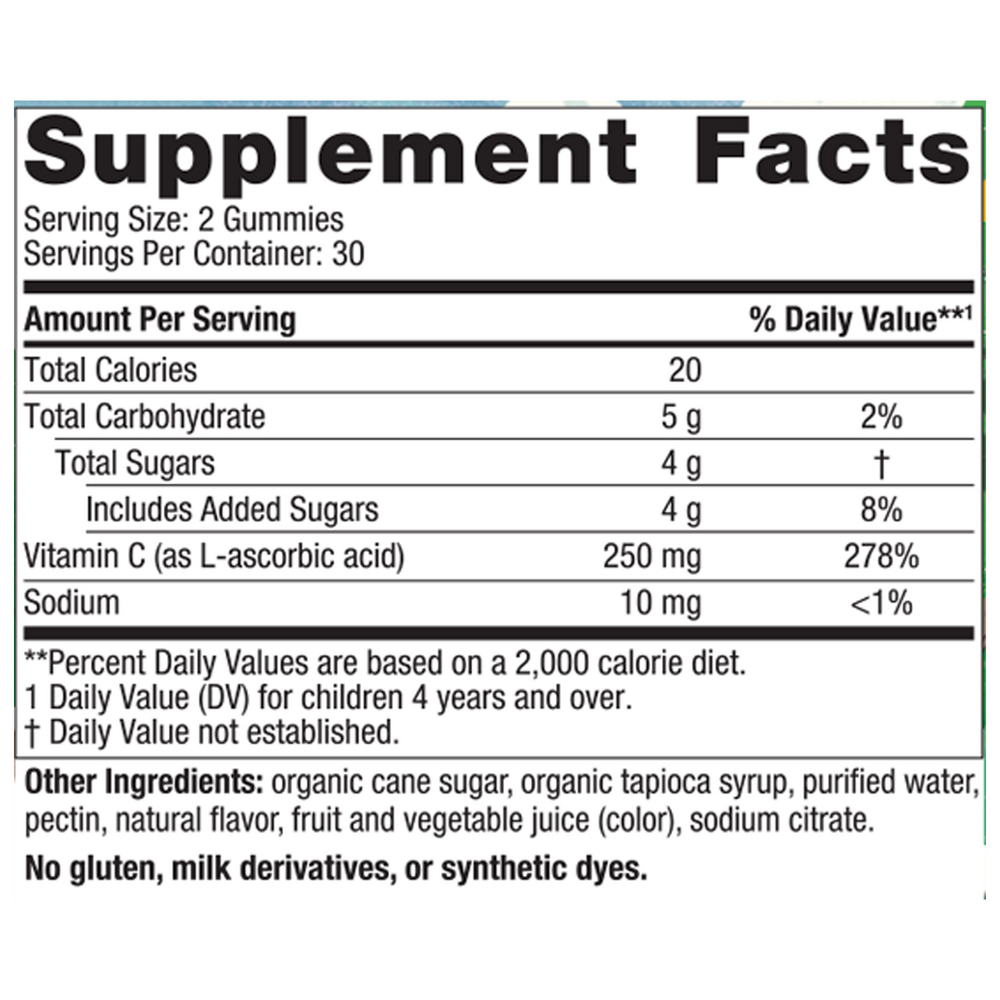 Product image for Kids Vitamin C Gummies.