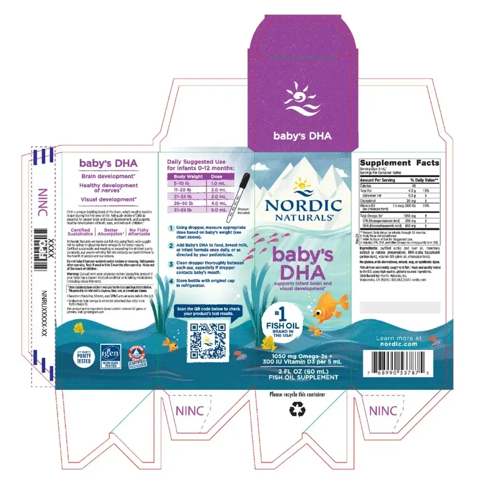 Product image for Baby's DHA.