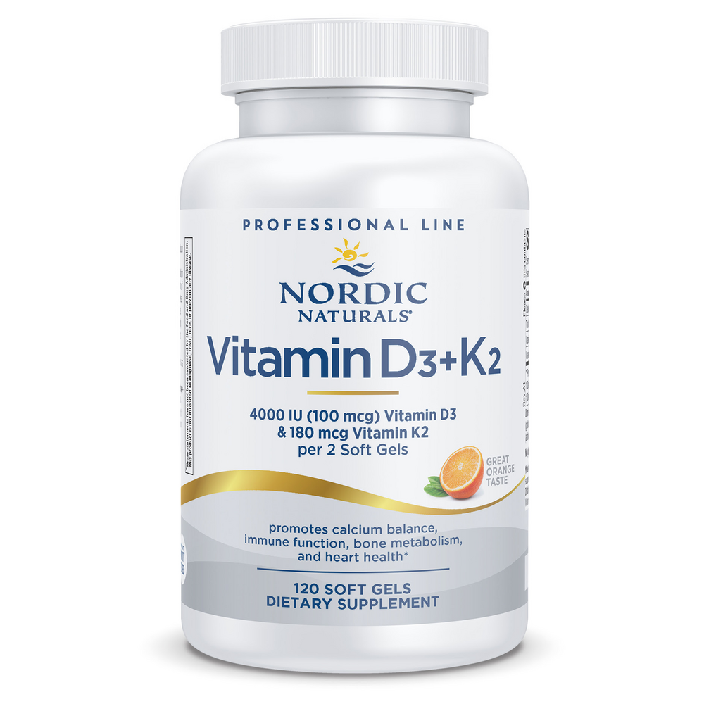 Product image for Vitamin D3+K2, Orange.