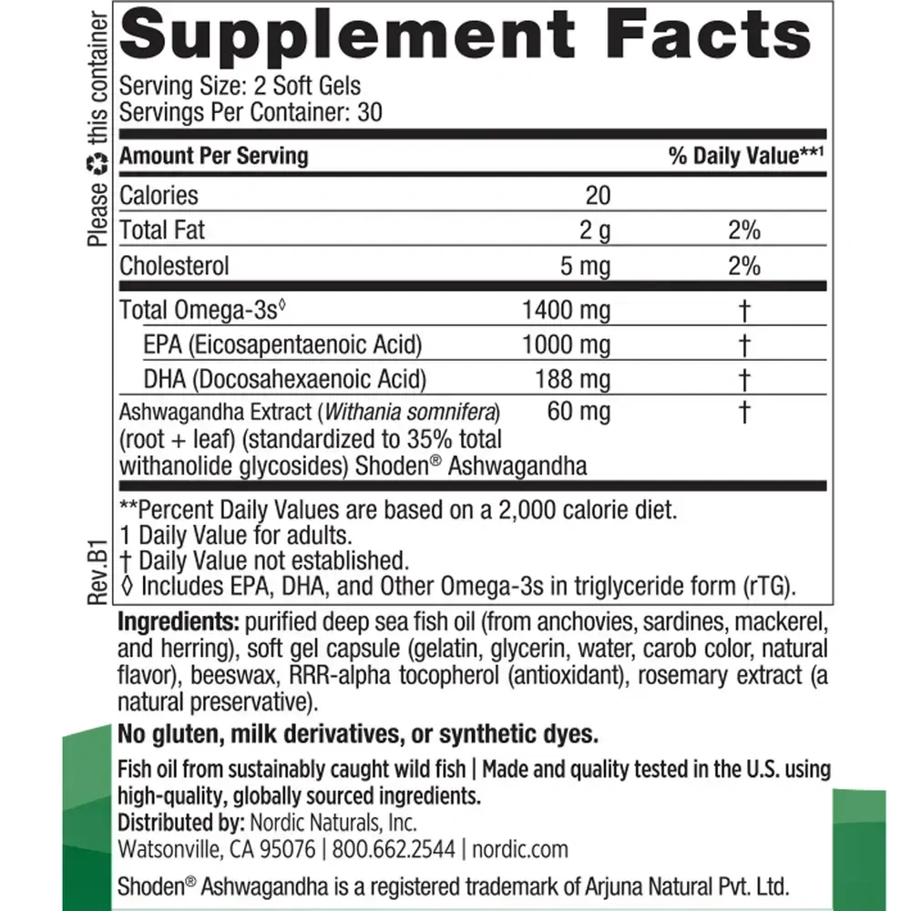 Product image for Mood Support Omega Blend.