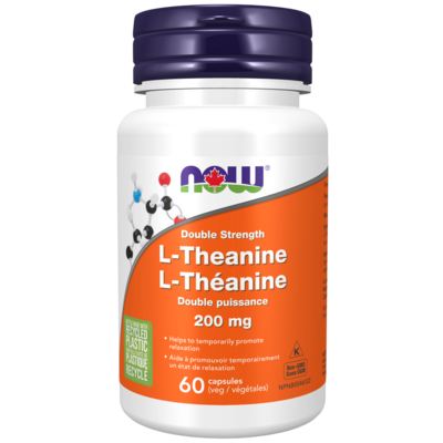 Double Strength L-Theanine - 200mg 60 capsules