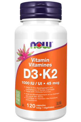 Vit D3 & K2 120 capsules