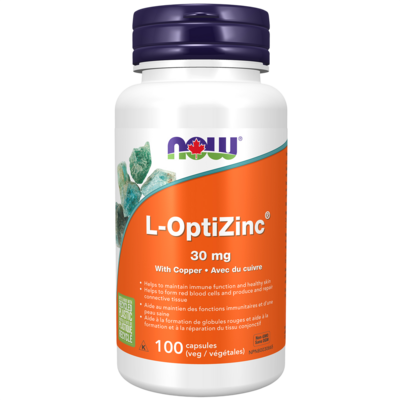 L-OptiZinc 30mg + Copper