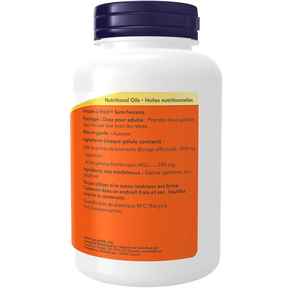 Product image for Borage Oil 240mg GLA.