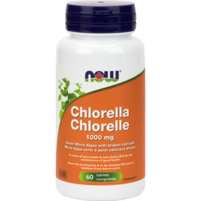 Chlorella 1000mg Broken Cell Wall 60 tablets
