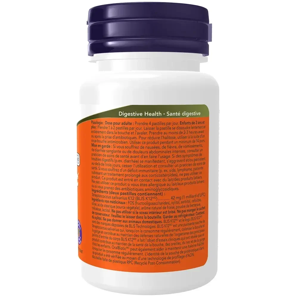 Product image for OralBiotic Lozenges.
