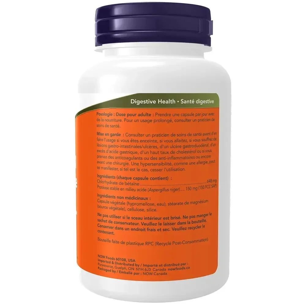 Product image for Betaine HCI 648mg.
