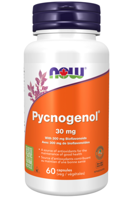 Pycnogenol® 30 mg with Bioflavonoids Capsules